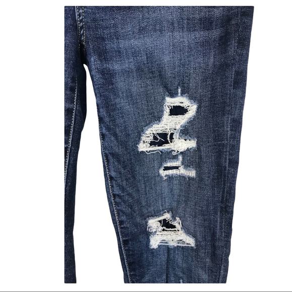 AE Next Level Stretch Distressed Jegging Sz 6 Short - Picture 2 of 8